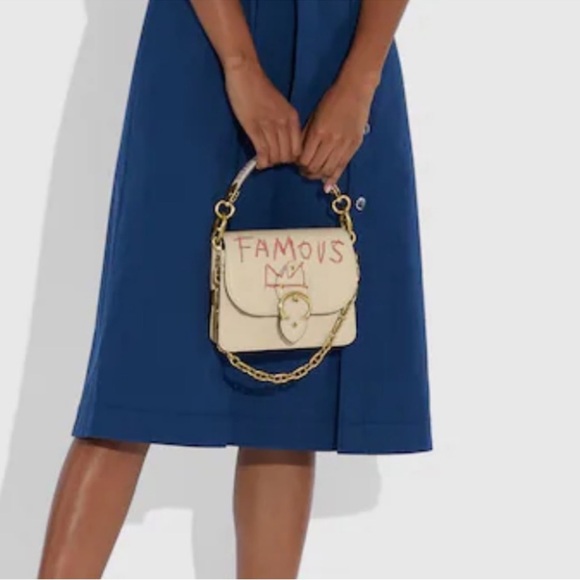 Coach x Basquiat Crossbody Shoulder Bag 6892 - Limited Edition Pebble Leather - Picture 5 of 16